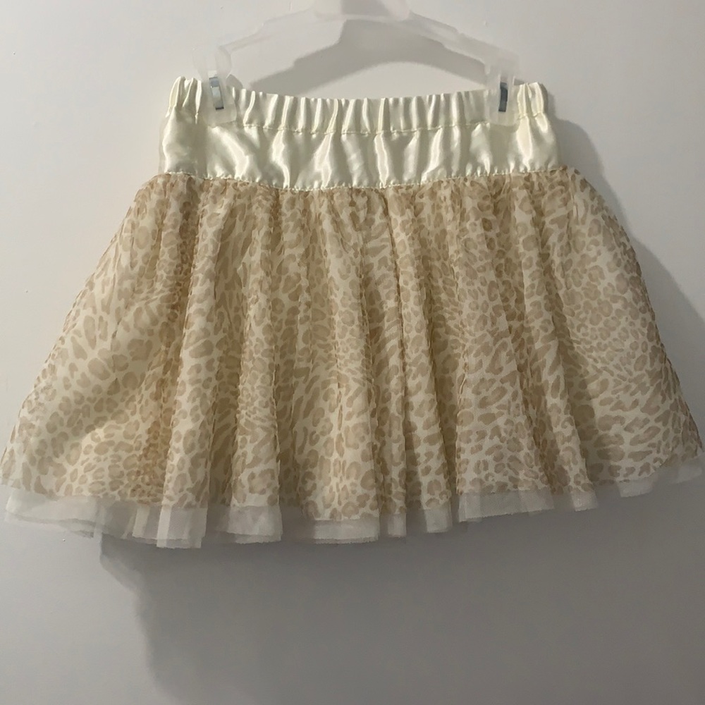 Cheetah Print Skirt